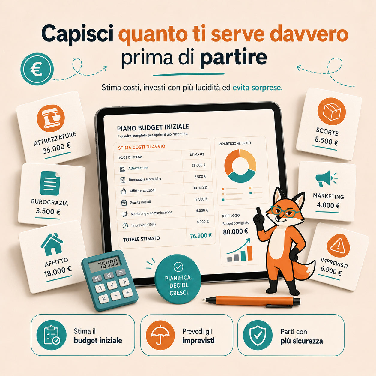 Vulpo Masterplan – Kit completo per aprire il tuo ristorante
