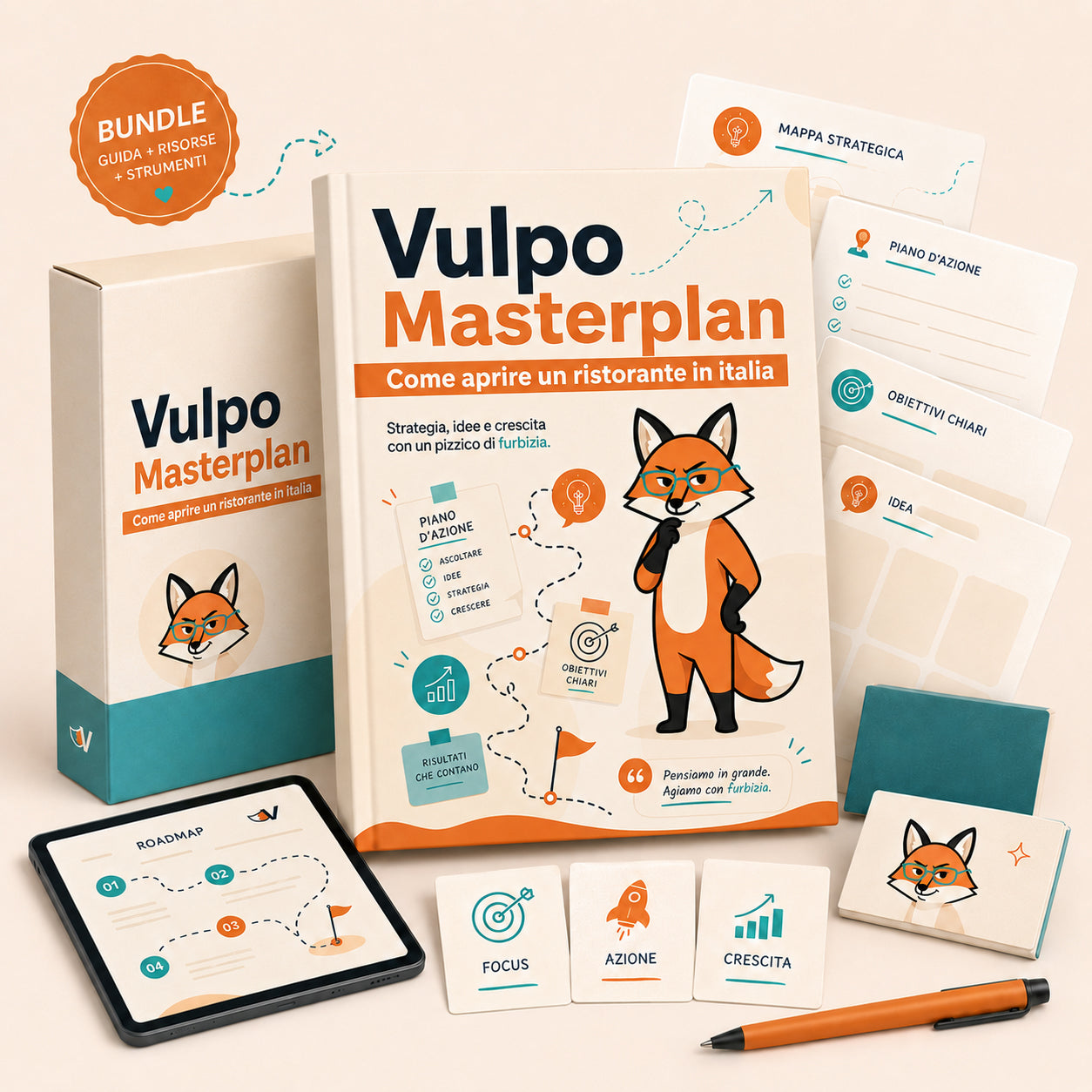 Vulpo Masterplan – Kit completo per aprire il tuo ristorante